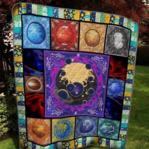 Solar System Bs0304 3 Quilt Blanket  Quilt